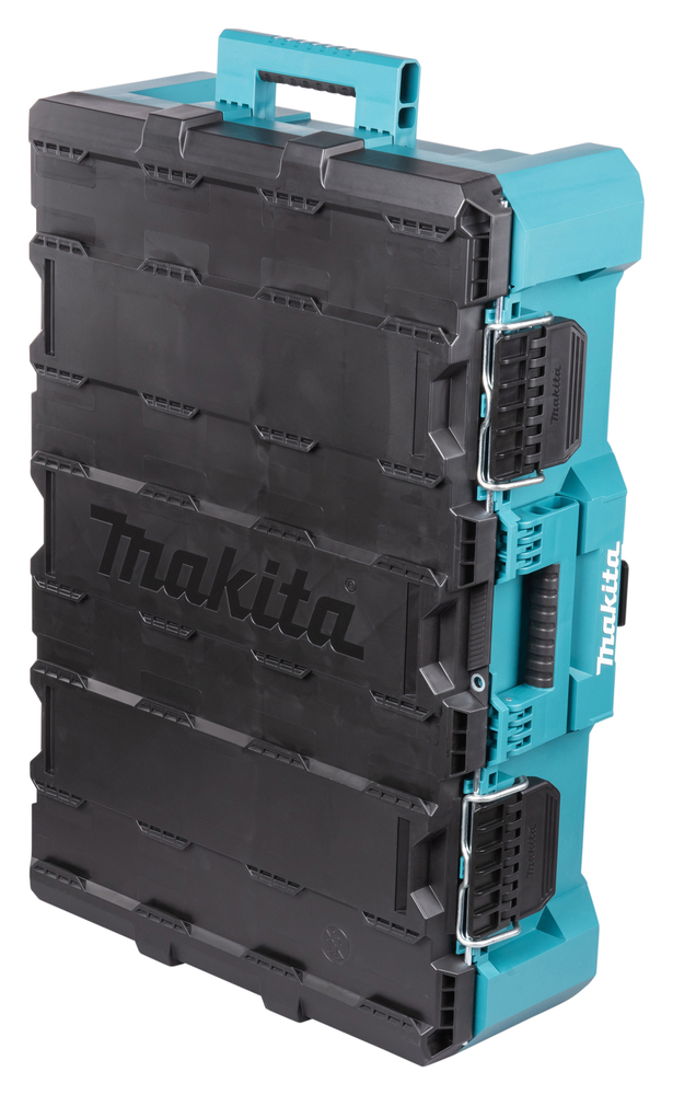 Makita Makpac Werkzeugkoffer in Schwarz und Blau