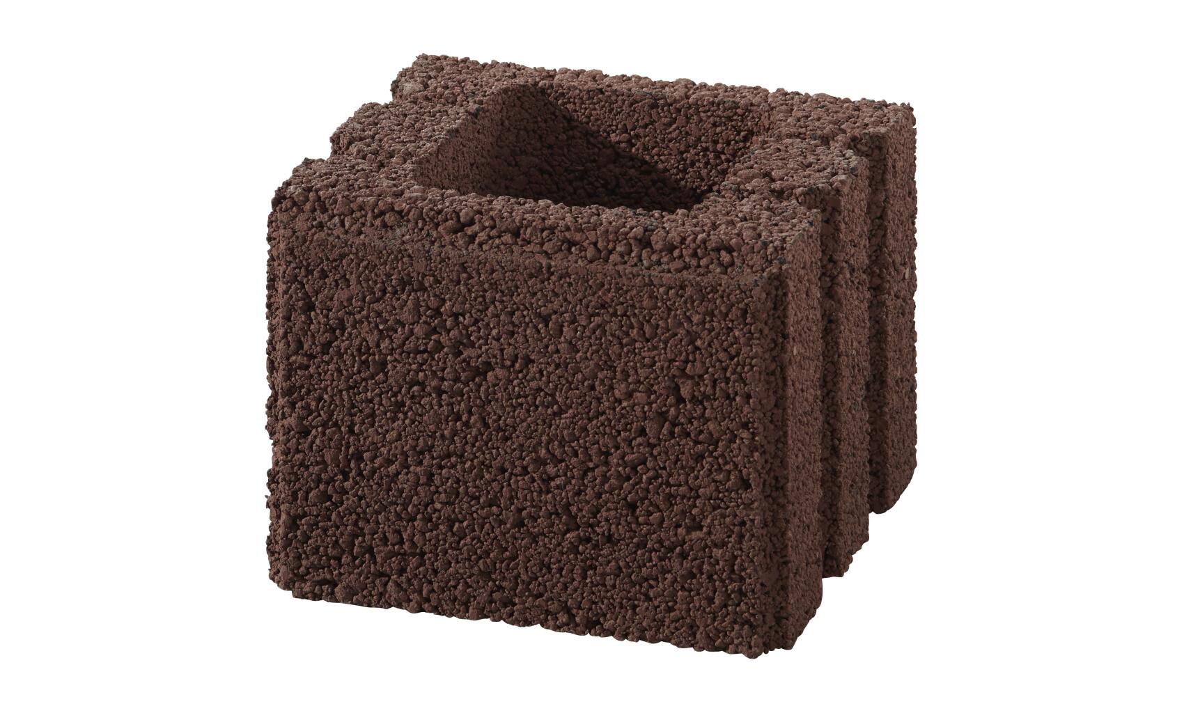 Terrano Halbelement 25/25/20 cm