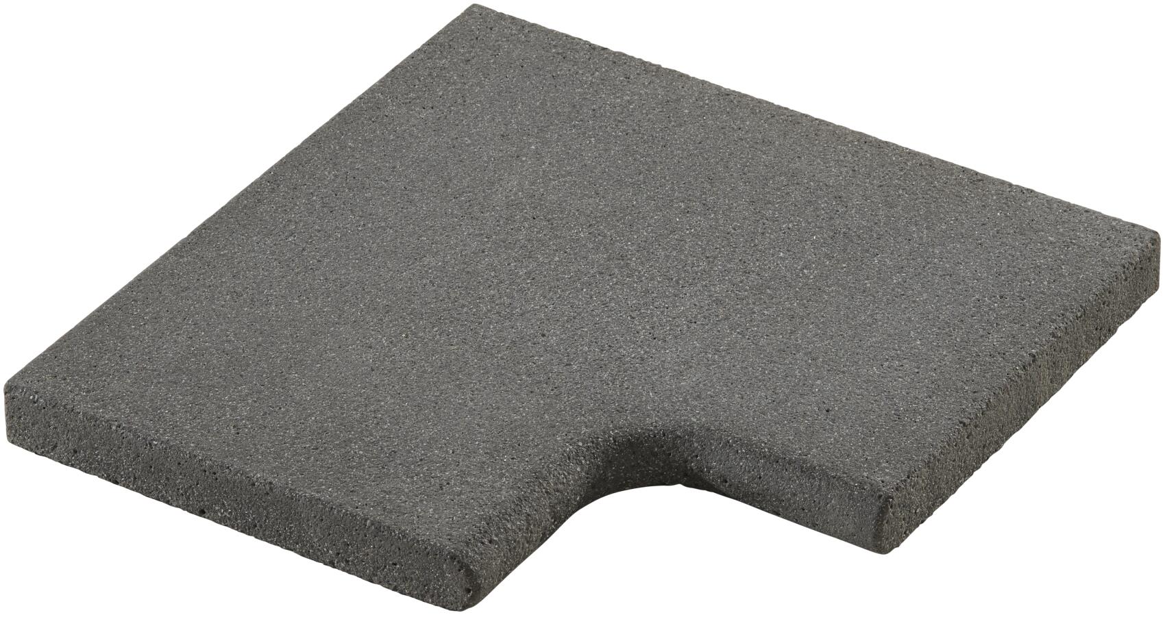 Vios-Poolumrandung 45/30/30/4 Innenrundung feingestrahlt